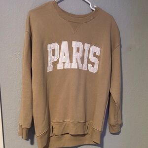 Art Class Tan Paris Sweatshirt